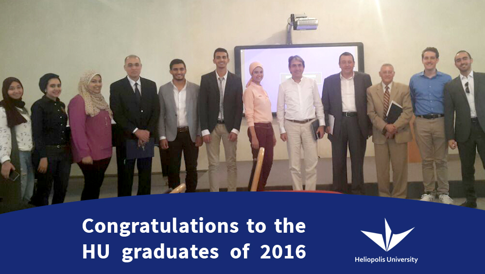 First Students Graduate from Heliopolis University