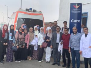 Faculty of Pharmacy sends A Medical Convoy to help the Neigboring Community